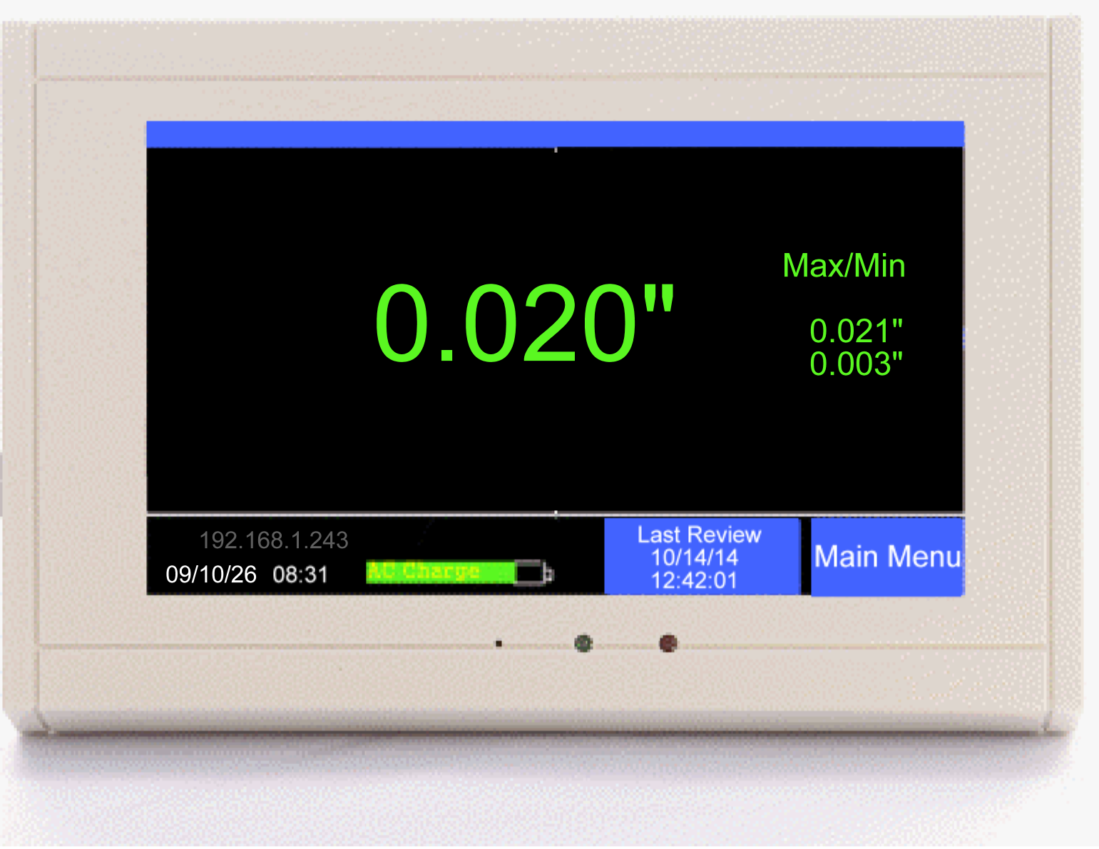 TV2-204p Cleanroom Monitor