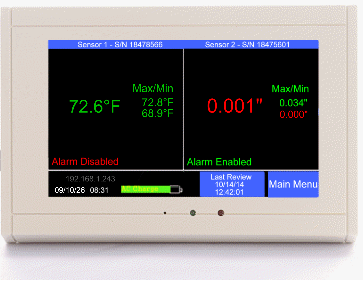 TV2-204pt Monitor